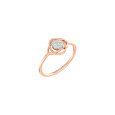 18K Gold & Diamond Ring For Women KLR-69